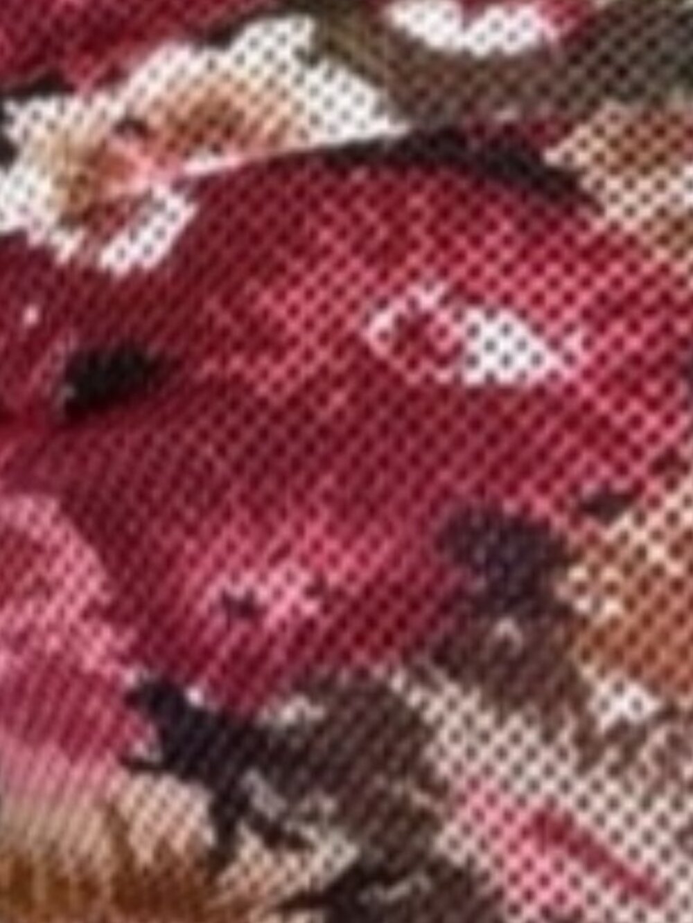 Kaylee Kollection Burgundy Floral Rusched Mesh Bodycon Strapless Midi Dress